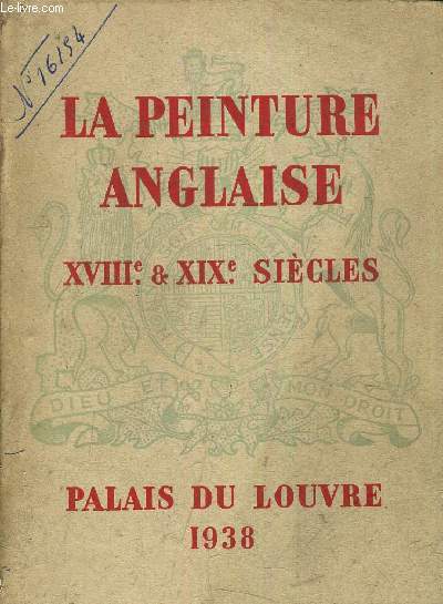 LA PEINTURE ANGLAISE XVIII E XIXE SIECLES.