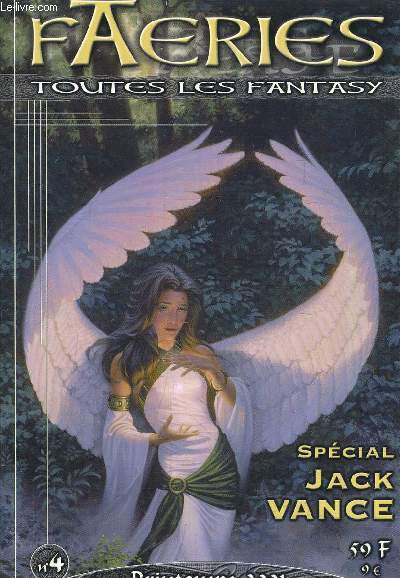 FAERIES TOUTES LES FANTASY - SPECIAL JACK VANCE N4 - PRINTEMPS 2001.