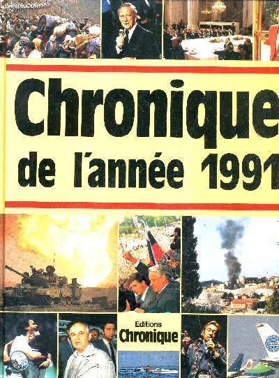 CHRONIQUE DE L'ANNEE 1991.