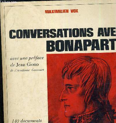 CONVERSATIONS DE NAPOLEON BONAPARTE.