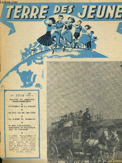 TERRE DES JEUNES N50 - 1ER JUIN 1951.