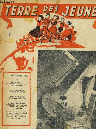 TERRE DES JEUNES - N57 - 1ER SEPTEMBRE 1951.