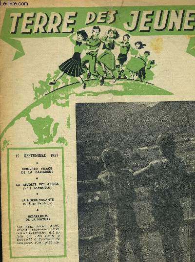TERRE DES JEUNES N58 - 15 SEPTEMBRE 1951.