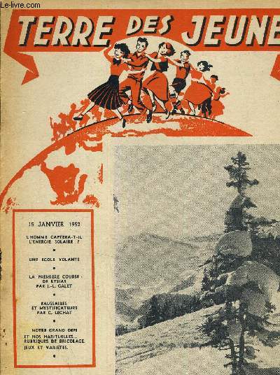 TERRE DES JEUNES N66 - 15 JANVIER 1952.