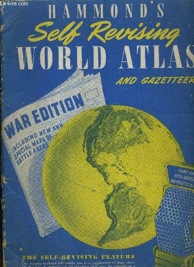 HAMMOND'S SELF REVISING WORLD ATLAS AND GAZETTEER.