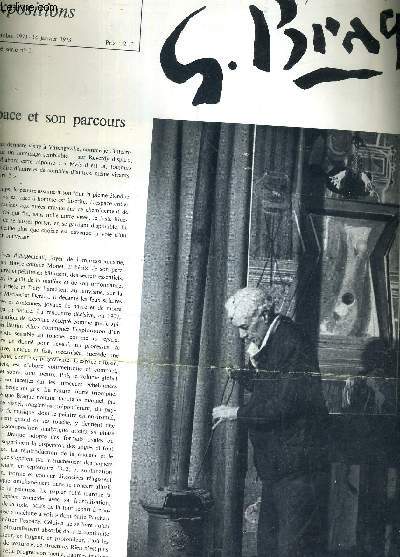 LE PETIT JOURNAL DES GRANDES EXPOSITIONS 17 OCTOBRE 1973 14 JANVIER 1973 - G. BRAQUE.