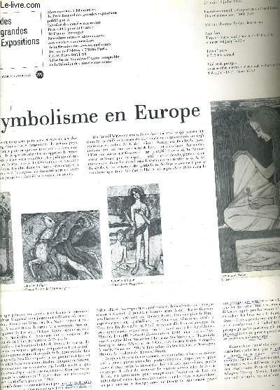 LE PETIT JOURNAL DES GRANDES EXPOSITIONS - GALERIES NATIONALES D'EXPOSITION DU GRAND PALAIS 21 MAI 19 JUILLET 1976 - LE SYMOBLISME EN EUROPE.