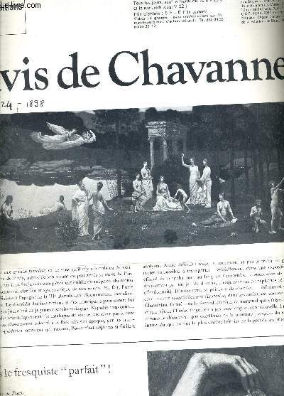 LE PETIT JOURNAL DES GRANDES EXPOSITIONS - GALERIES NATIONALES D'EXPOSITION DU GRAND PALAIS - 26 NOVEMBRE 1976 - 14 FEVRIER 1977 - PUVIS DE CHAVANNES.