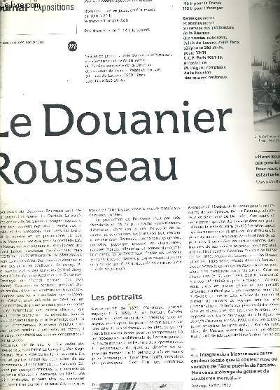 LE PETIT JOURNAL DES GRANDES EXPOSITIONS - GALERIES NATIONALES DU GRAND PALAIS - 15 SEPTEMBRE 1984 7 JANVIER 1985 - LE DOUANIER ROUSSEAU.