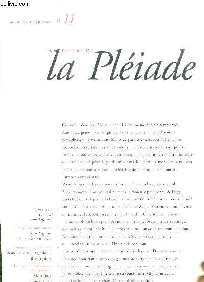LA LETTRE DE LA PLEIADE N11 JANVIER FEVRIER MARS 2002.