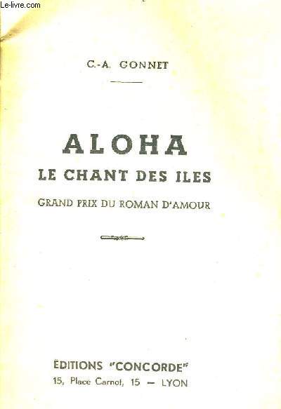 ALOHA LE CHANT DES ILES.