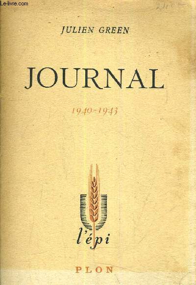 JOURNAL 1940-1943.