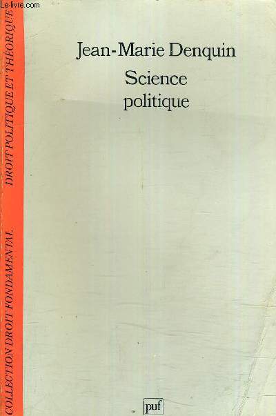 SCIENCE POLITIQUE.