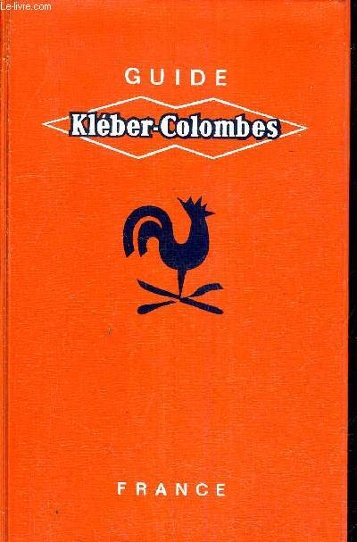 GUIDE KLEBER COLOMBES FRANCE 1966