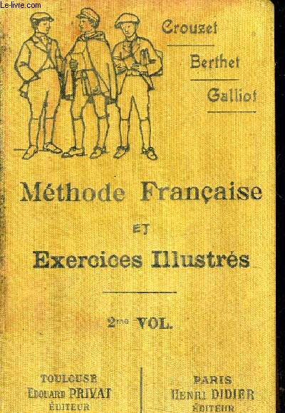 METHODE FRANCAISE ET EXERCICES ILLUSTRES 4E ET 3E (GARCONS) 3E ET 4E ANNEES (FILLES) ENSEIGNEMENT PRIMAIRE SUPERIEUR.