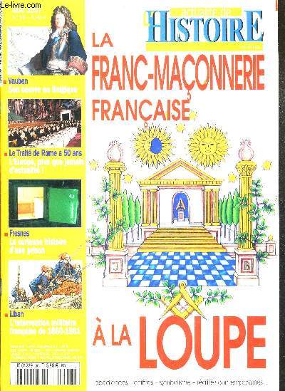 ACTUALITE DE L'HISTOIRE MYSTERIEUSE LA FRANC MACONNERIE FRANCAISE MAI 2007 N90.