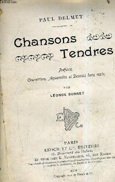 CHANSONS TENDRES.