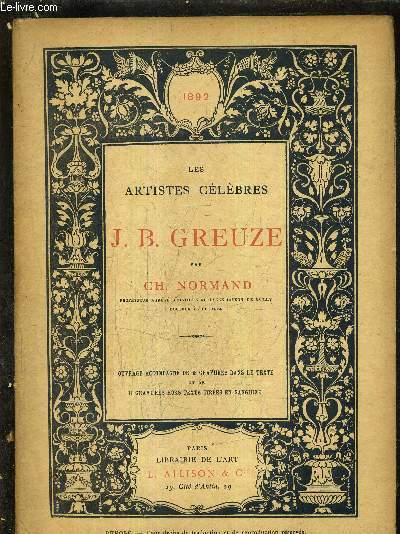 J.B. GREUZE / COLLECTION LES ARTISTES CELEBRES.