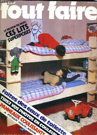 TOUT FAIRE N12 - 1977 - Amnagez votre cave  vin - plein jour sur les tringles  rideaux - cet hiver abrtiez les petits oiseaux - sos meules bancals - toutes griffes dehors - un mini golf pour les jours de pluie - l'cole de papa etc.