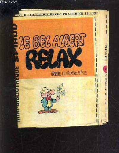 LE BEL ALBERT RELAX - MINI BIBLIOTHEQUE SPIROU N381.