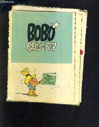 BOBO COW BOY - MINI BIBLIOTHEQUE SPIROU N360.