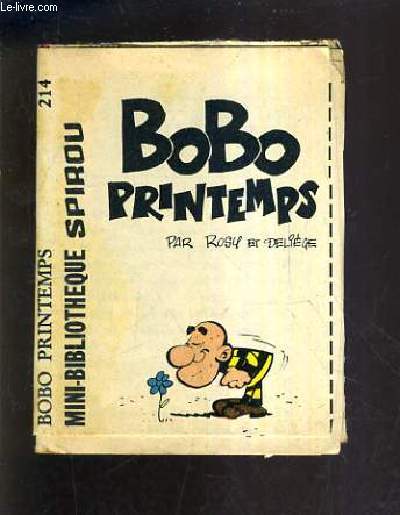 BOBO PRINTEMPS - MINI BIBLIOTHEQUE SPIROU N214.