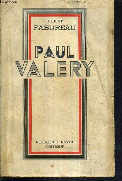 PAUL VALERY.