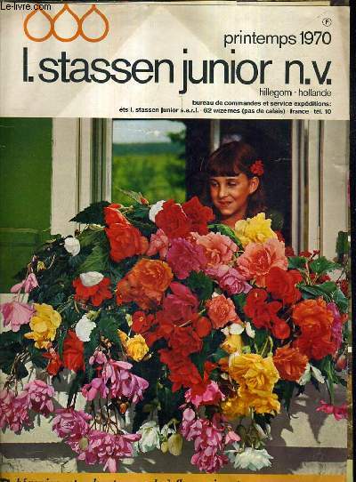 CATALOGUE L.STASSEN JUNIOR N.V. PRINTEMPS 1970.