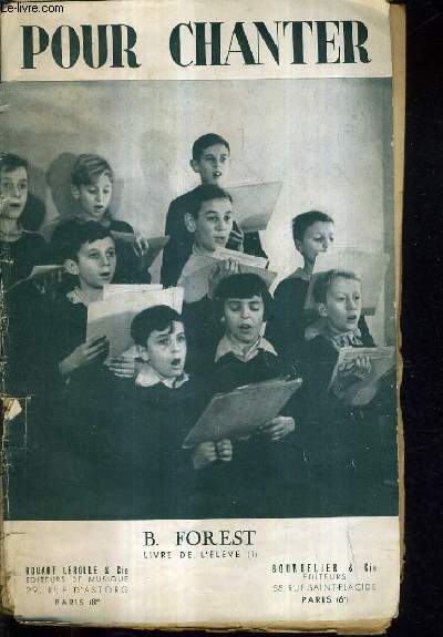 POUR CHANTER L'ENSEIGNEMENT DU CHANT A L'ECOLE PRIMAIRE - LIVRE DE L'ELEVE.