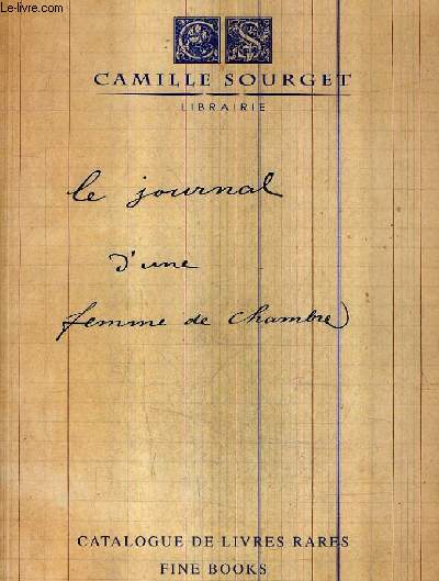 CATALOGUE DE VENTES AUX ENCHERES - CAMILLE SOURGET LIBRAIRIE - CATALOGUE DE LIVRES RARES - 65 LIVRES ET DOCUMENTS DU XVIE AU XXE SIECLE.