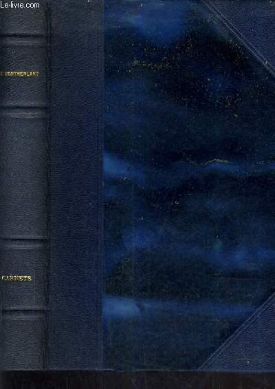 CARNETS ANEEES 1930 A 1944.