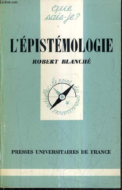 L'EPISTEMOLOGIE.