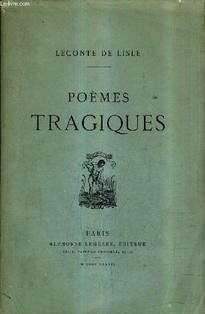 POEMES TRAGIQUES.