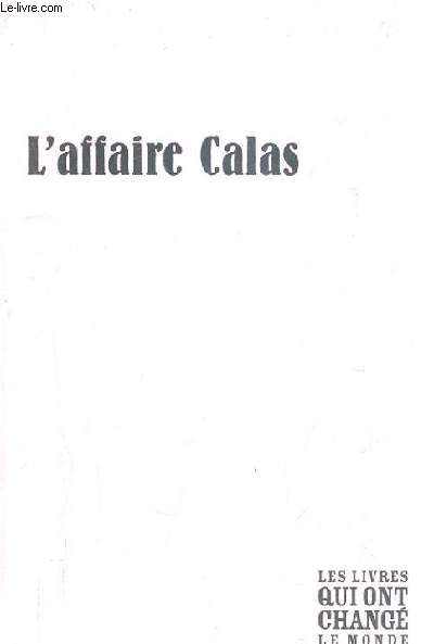 7. VOLTAIRE L'AFFAIRE CALAS.