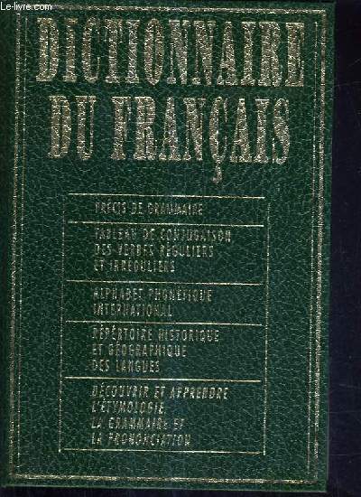 DICTIONNAIRE DU FRANCAIS - 40 000 MOTS.