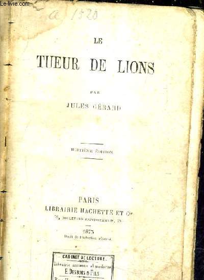 LE TUEUR DE LIONS / 8E EDITION.