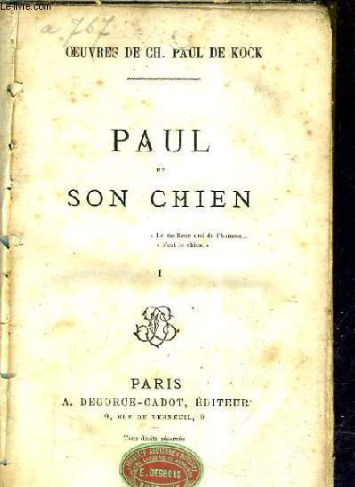 PAUL ET SON CHIEN - TOME 1.