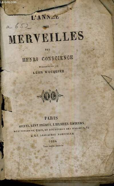 L'ANNEE DES MERVEILLES.