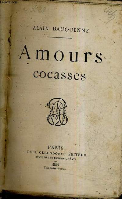 AMOURS COCASSES.