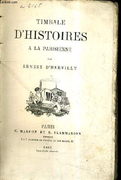TIMBALE D'HISTOIRES A LA PARISIENNE.