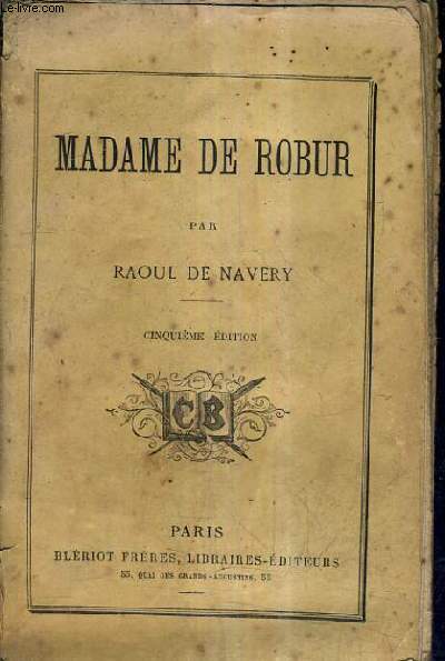 MADAME DE ROBUR / 5E EDITION.