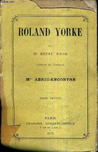 ROLAND YORKE - TOME SECOND.