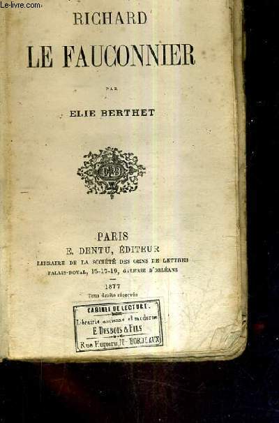 RICHARD LE FAUCONNIER.
