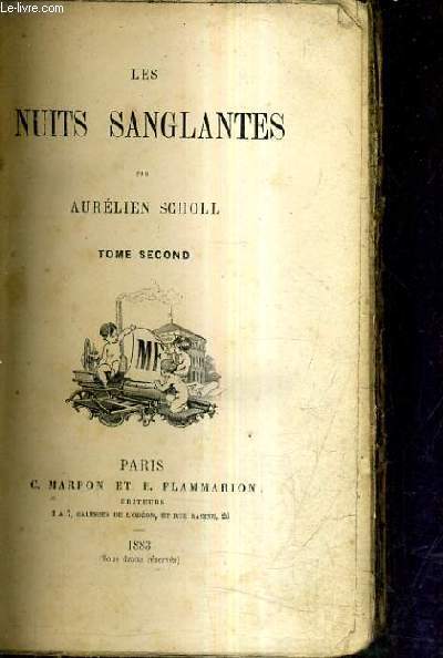 LES NUITS SANGLANTES - TOME 2 .