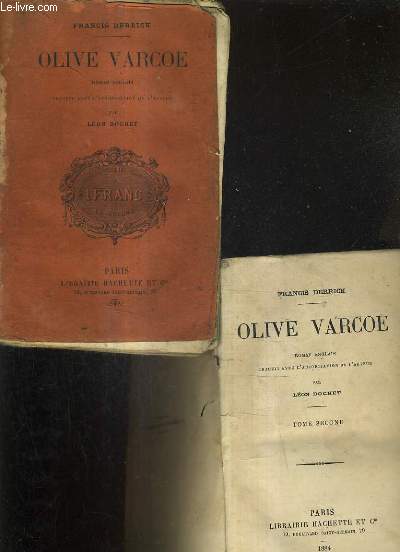 OLIVE VARCOE - EN DEUX TOMES - TOMES 1 + 2 .