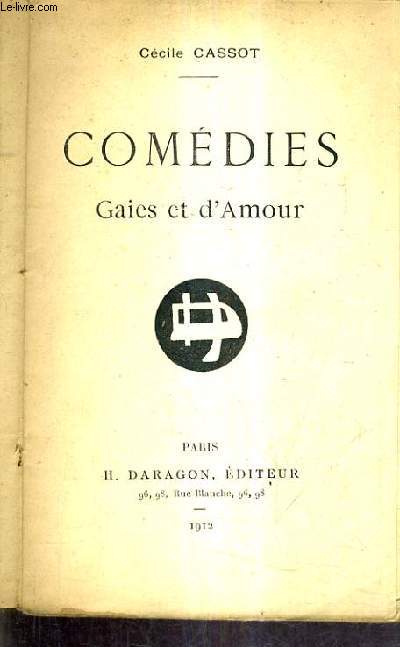 COMEDIES GAIES ET D'AMOUR.