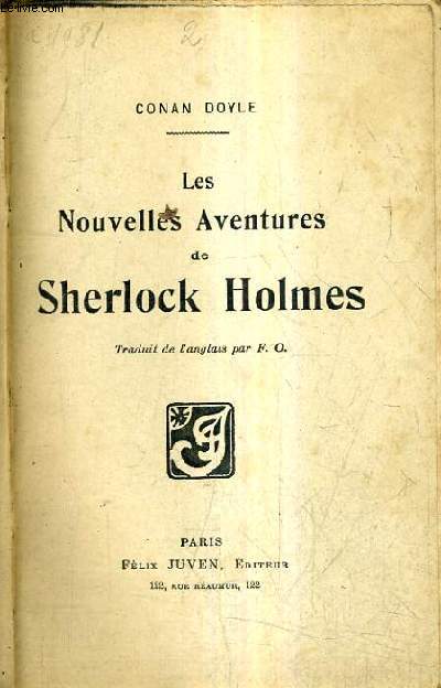 LES NOUVELLES AVENTURES DE SHERLOCK HOLMES.