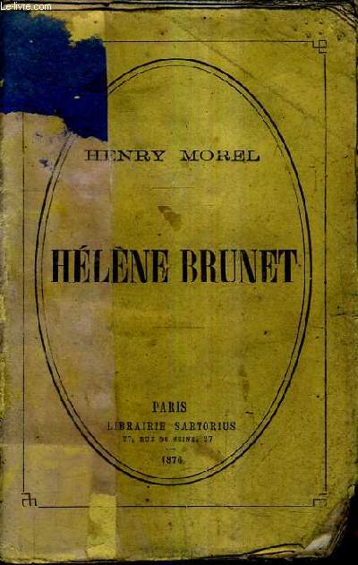 HELENE BRUNET MOEURS PARISIENNES.
