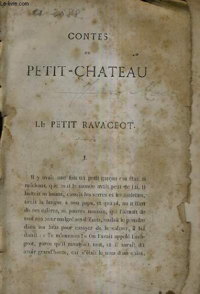 CONTES DU PETIT CHATEAU.