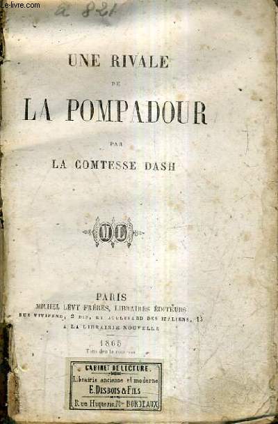 UNE RIVALE DE LA POMPADOUR.